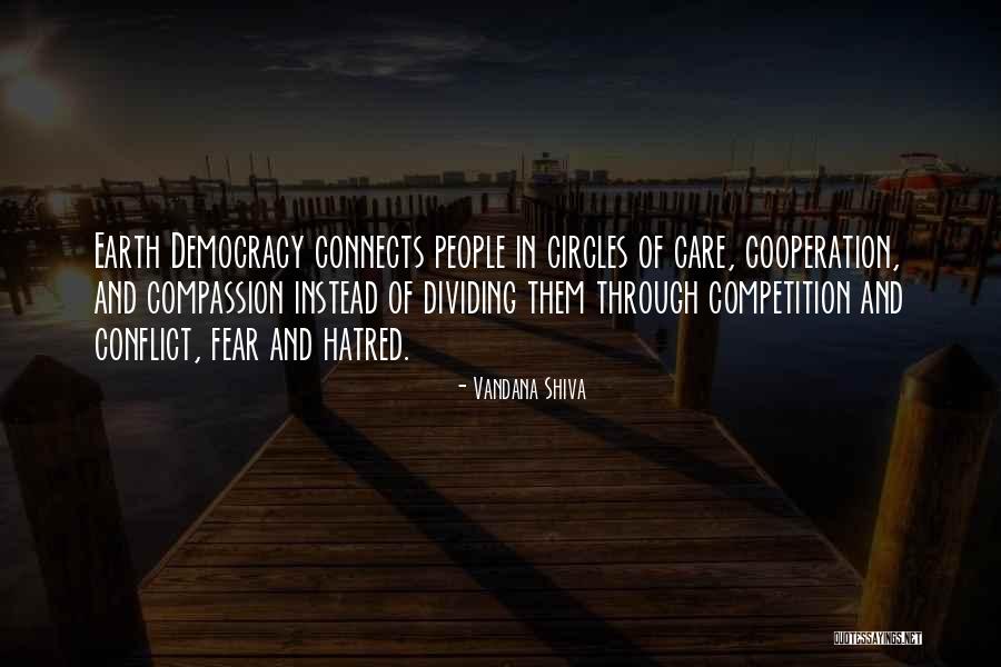 Competition And Cooperation Quotes By Vandana Shiva