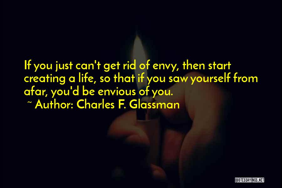 Competition And Jealousy Quotes By Charles F. Glassman