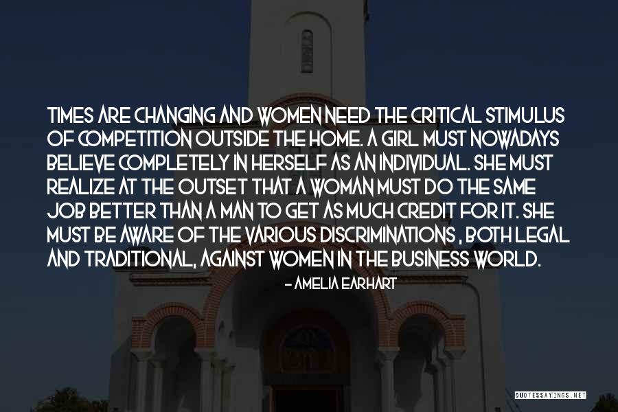 Competition In Business Quotes By Amelia Earhart Competition In Business Quotes By Amelia Earhart