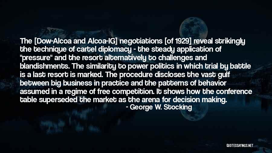 Competition In Business Quotes By George W. Stocking Competition In Business Quotes By George W. Stocking