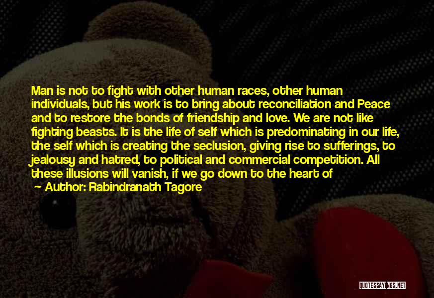 Competition In Life Quotes By Rabindranath Tagore