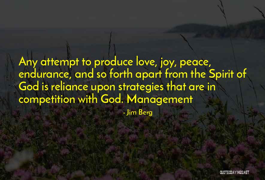 Competition In Love Quotes By Jim Berg