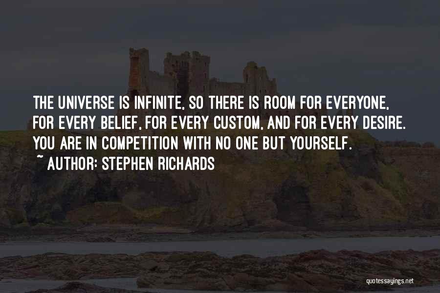 Competition With No One Quotes By Stephen Richards