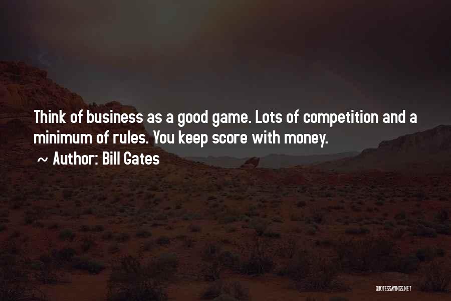 Competition With Yourself Quotes By Bill Gates