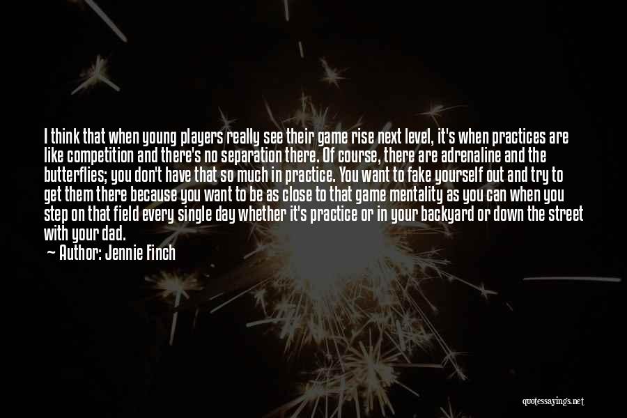 Competition With Yourself Quotes By Jennie Finch