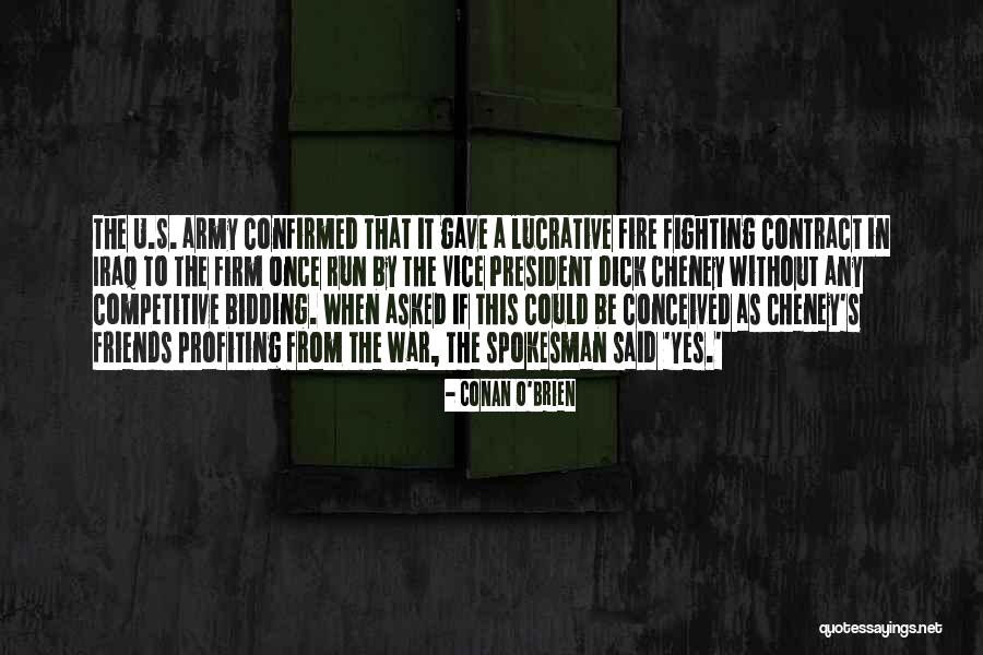 Competitive Bidding Quotes By Conan O'Brien