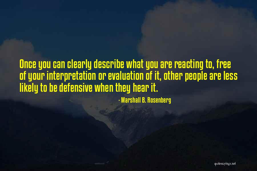 Competitive Bidding Quotes By Marshall B. Rosenberg