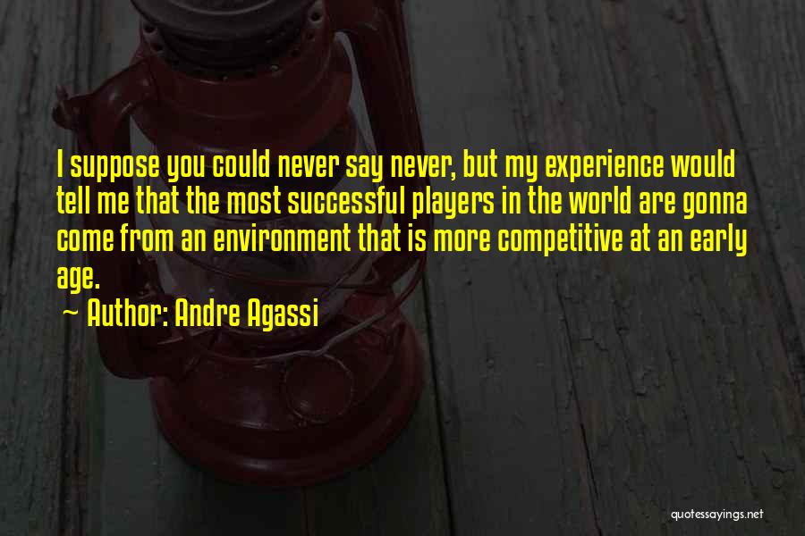 Competitive World Quotes By Andre Agassi