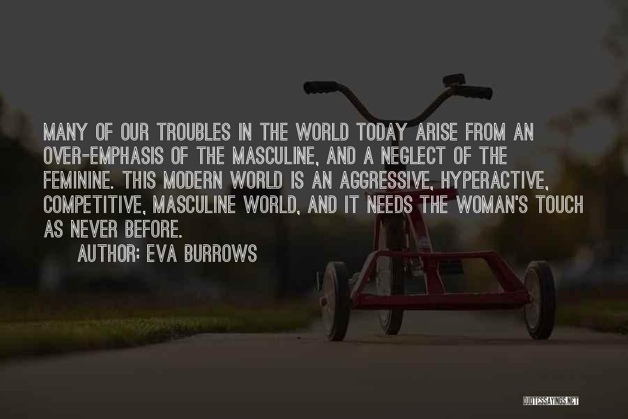 Competitive World Quotes By Eva Burrows