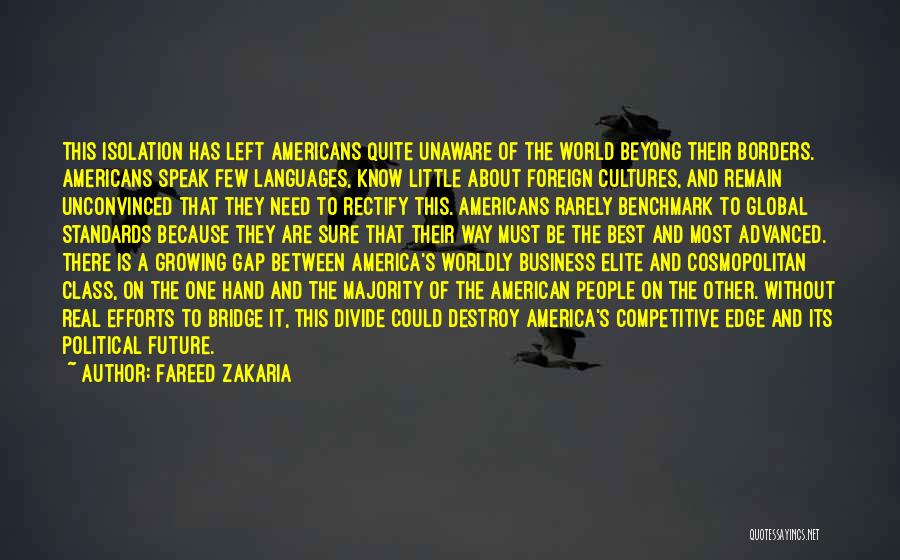 Competitive World Quotes By Fareed Zakaria