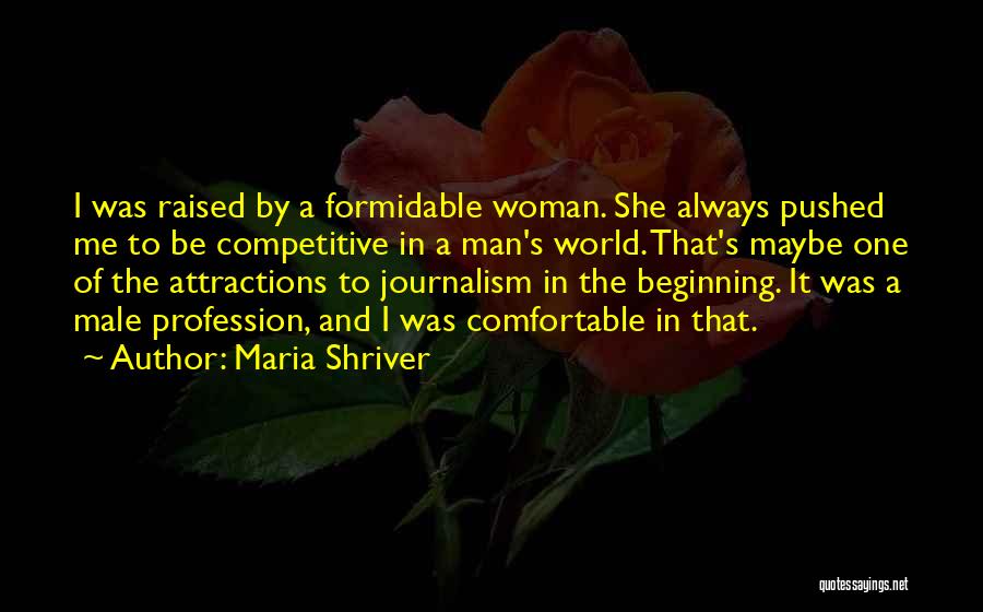 Competitive World Quotes By Maria Shriver