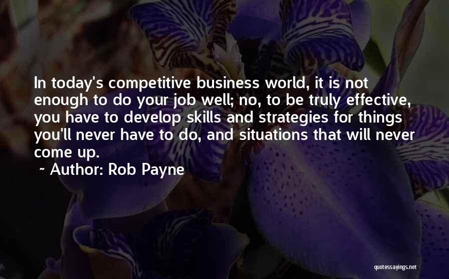 Competitive World Quotes By Rob Payne