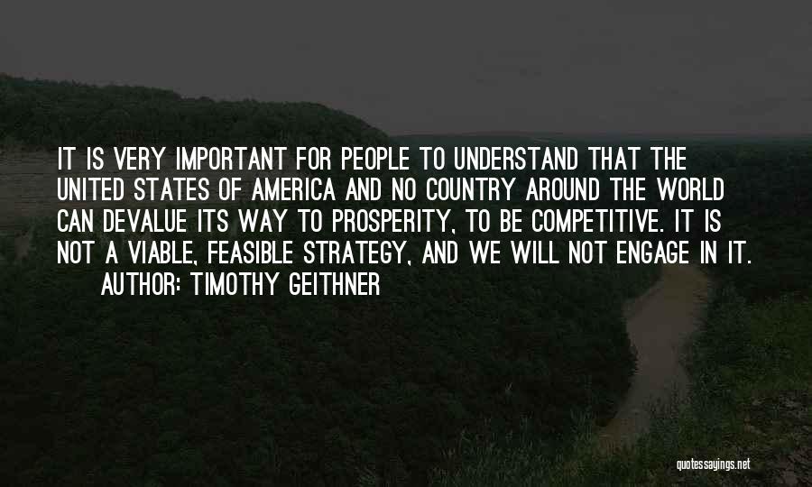 Competitive World Quotes By Timothy Geithner