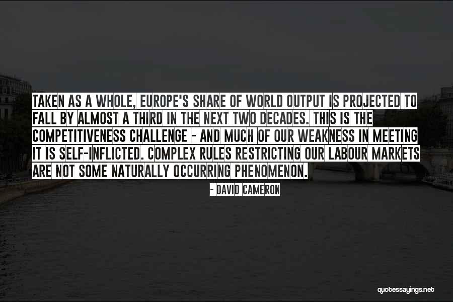 Competitiveness Quotes By David Cameron