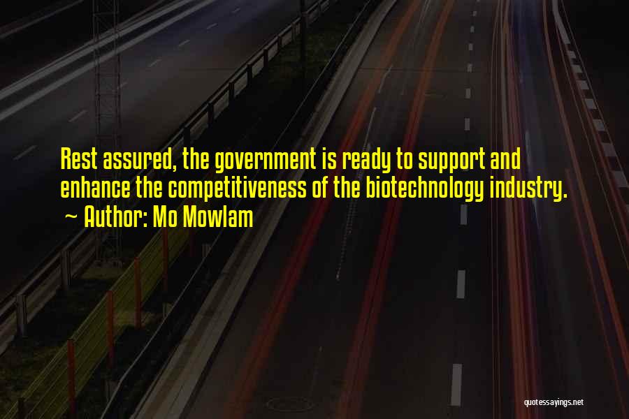 Competitiveness Quotes By Mo Mowlam Competitiveness Quotes By Mo Mowlam
