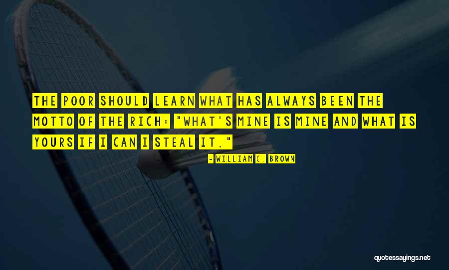 Competitividad Significado Quotes By William C. Brown Competitividad Significado Quotes By William C. Brown
