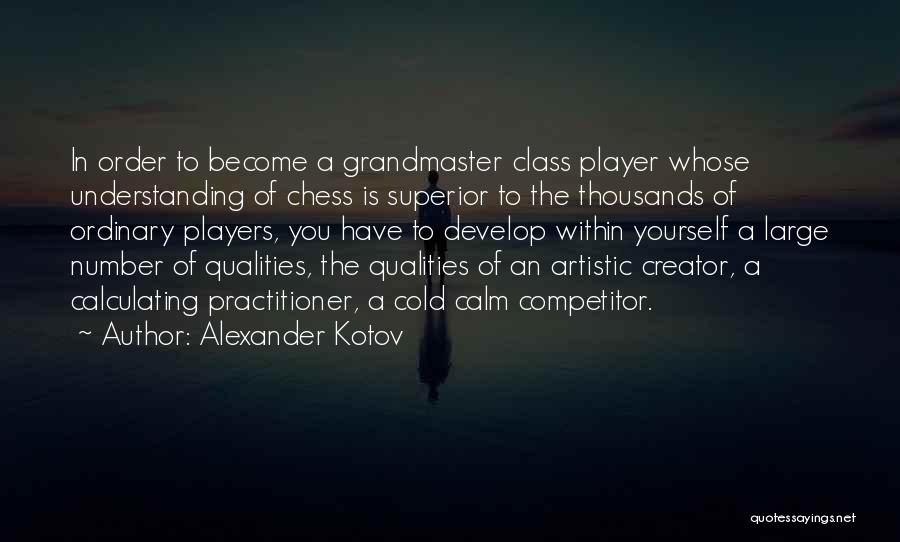Competitor Quotes By Alexander Kotov