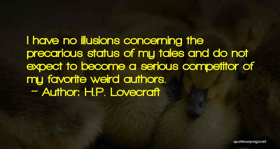 Competitor Quotes By H.P. Lovecraft