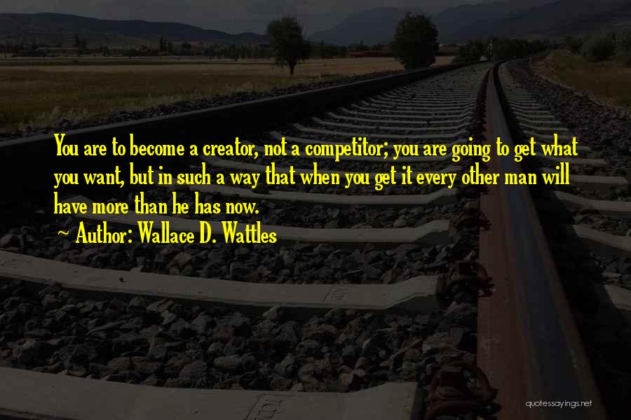 Competitor Quotes By Wallace D. Wattles