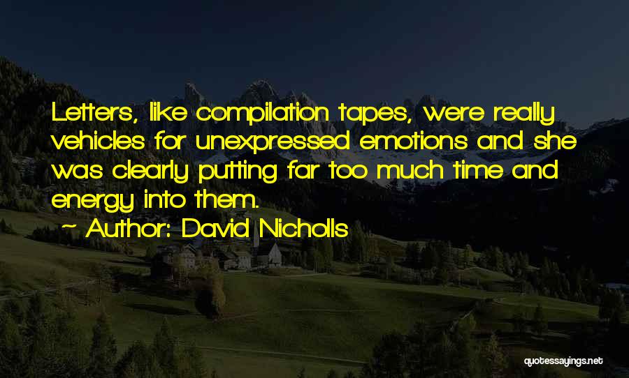 Compilation Quotes By David Nicholls