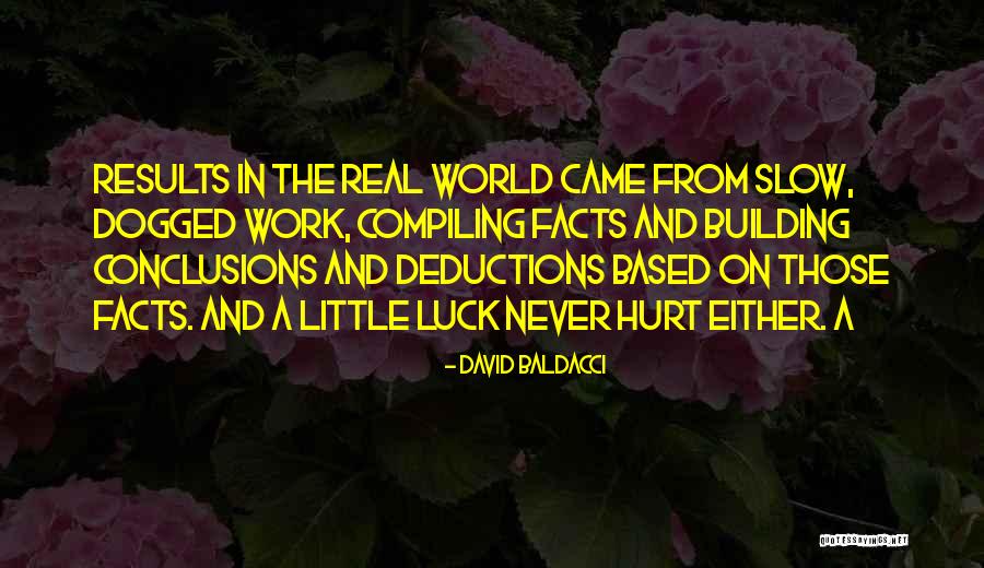 Compiling Quotes By David Baldacci