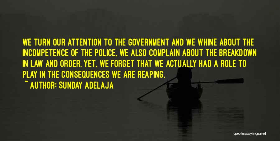 Complain And Whine Quotes By Sunday Adelaja