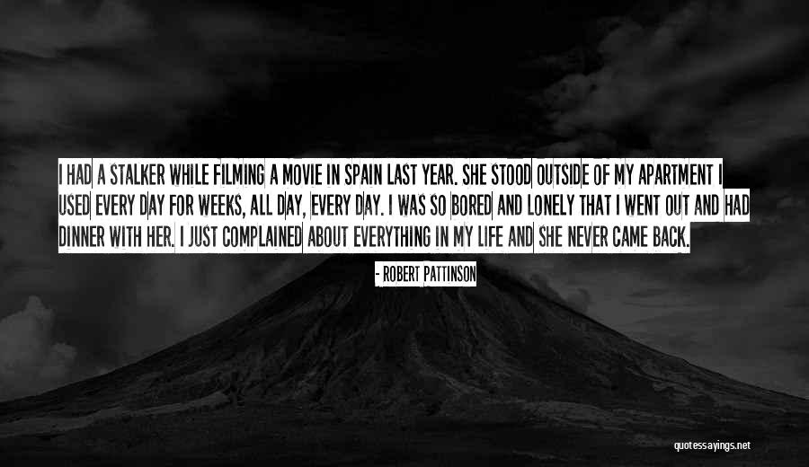 Complained Life Quotes By Robert Pattinson Complained Life Quotes By Robert Pattinson
