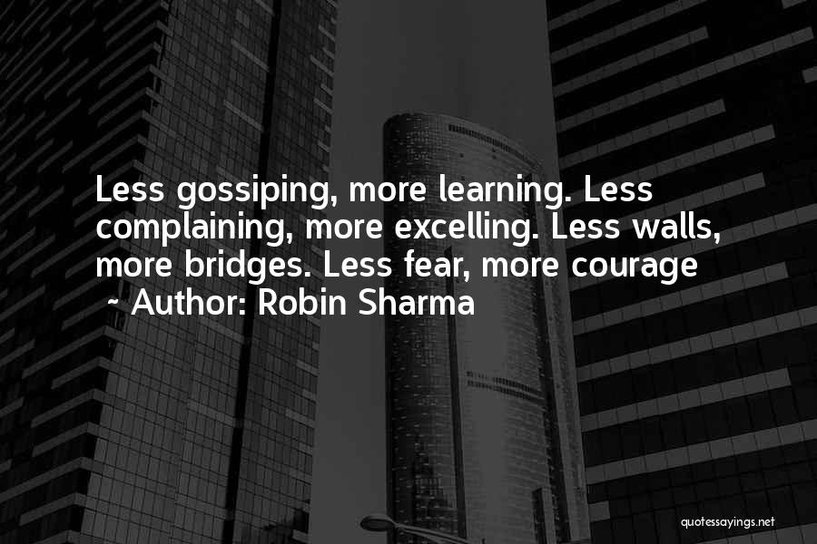 Complaining Quotes By Robin Sharma