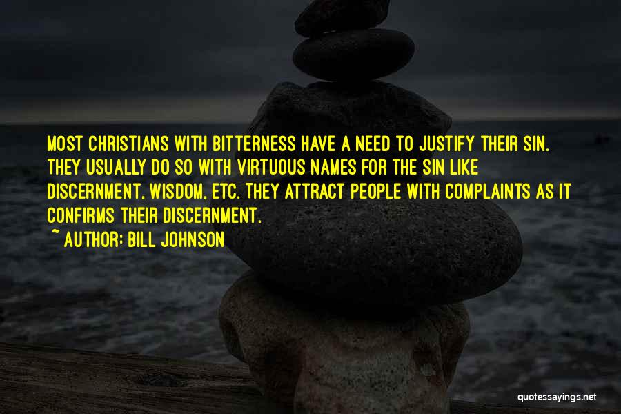 Complaints Quotes By Bill Johnson