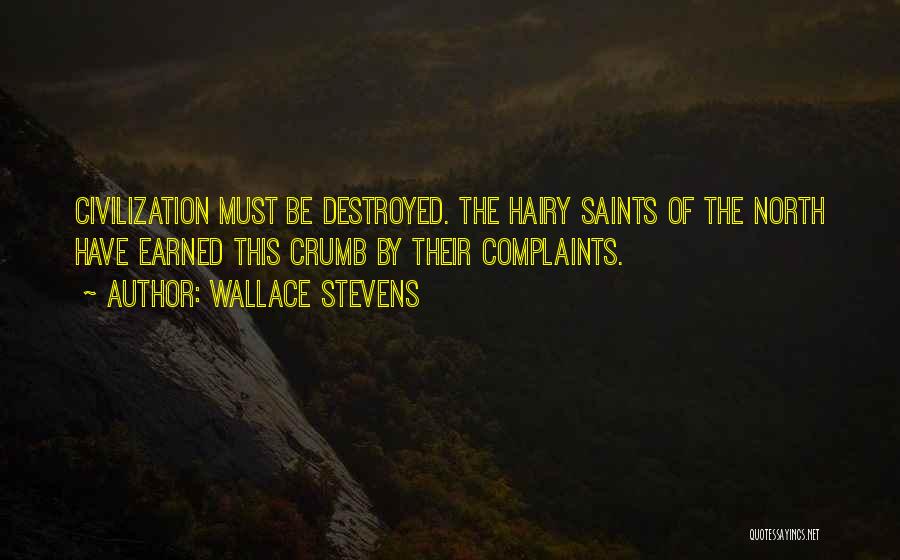 Complaints Quotes By Wallace Stevens