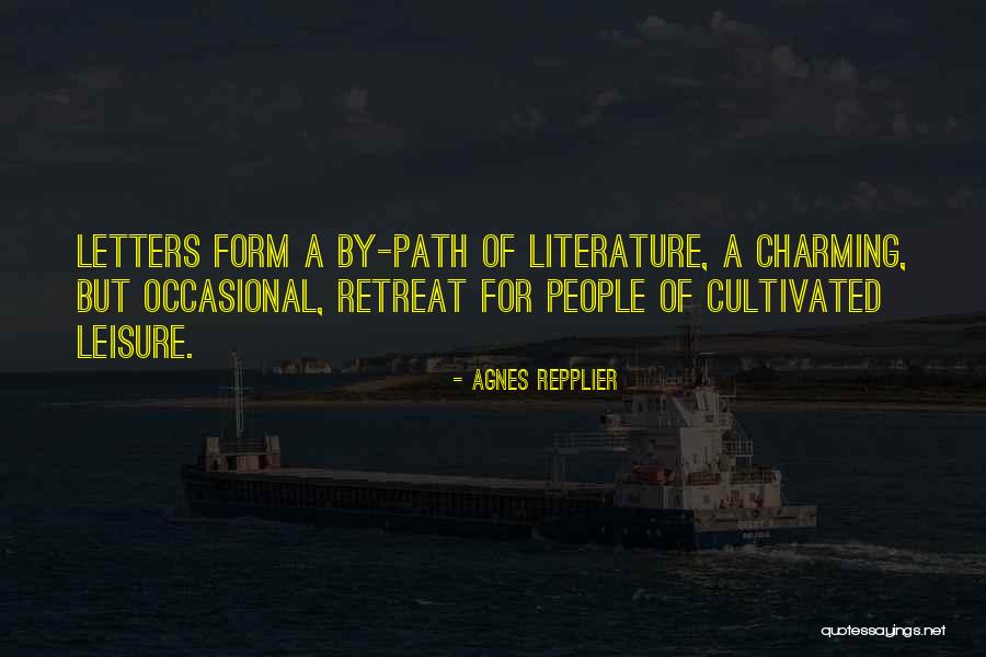 Complazco A Mi Quotes By Agnes Repplier Complazco A Mi Quotes By Agnes Repplier