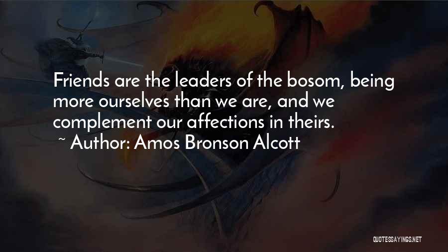 Complement Quotes By Amos Bronson Alcott