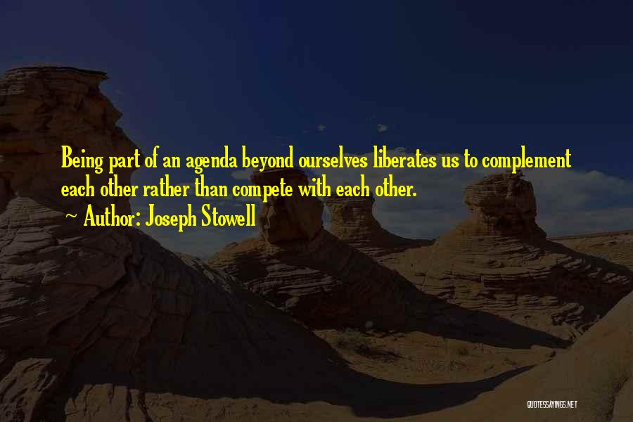 Complement Quotes By Joseph Stowell