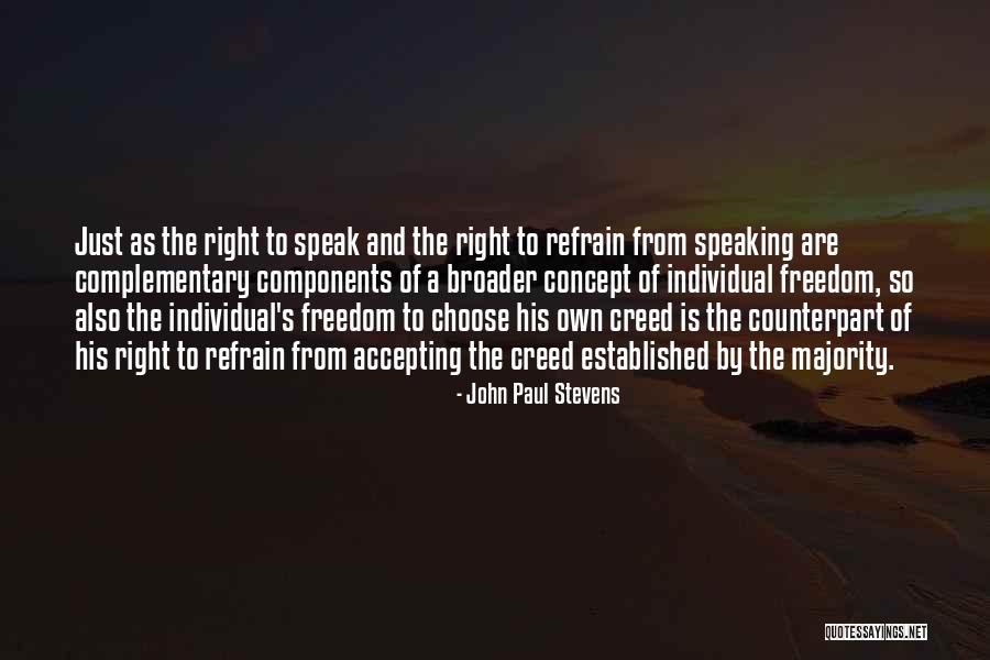 Complementary Quotes By John Paul Stevens Complementary Quotes By John Paul Stevens