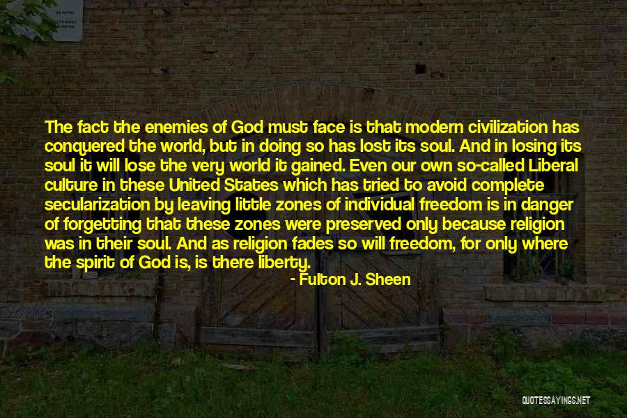 Complete Freedom Quotes By Fulton J. Sheen Complete Freedom Quotes By Fulton J. Sheen