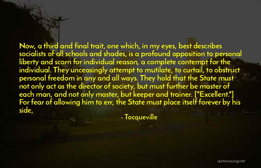 Complete Freedom Quotes By Tocqueville Complete Freedom Quotes By Tocqueville