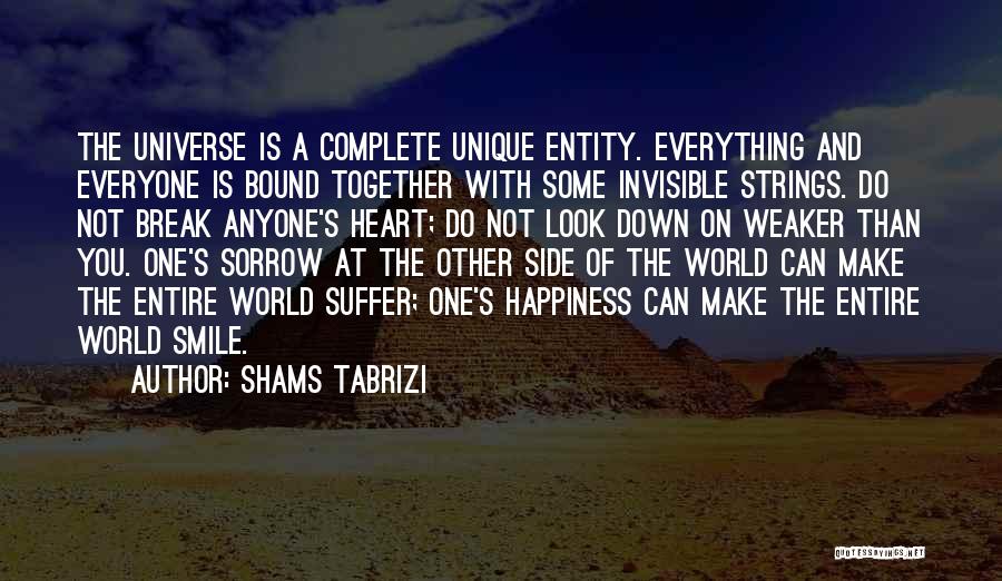 Complete Happiness Quotes By Shams Tabrizi