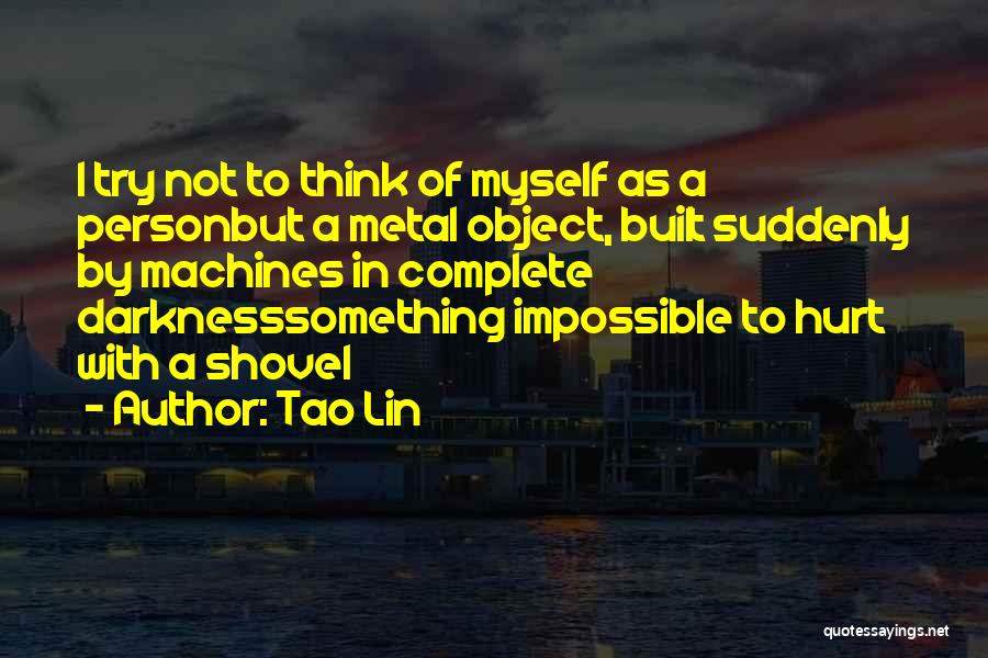 Complete Person Quotes By Tao Lin