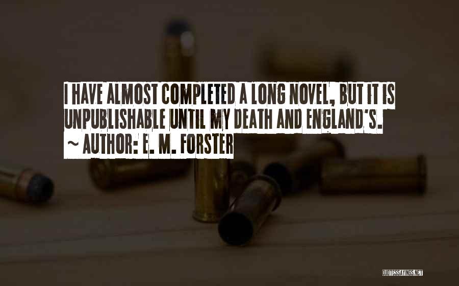 Completed Quotes By E. M. Forster