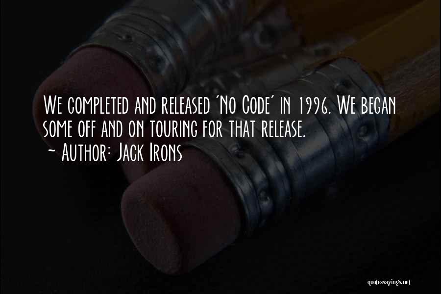 Completed Quotes By Jack Irons