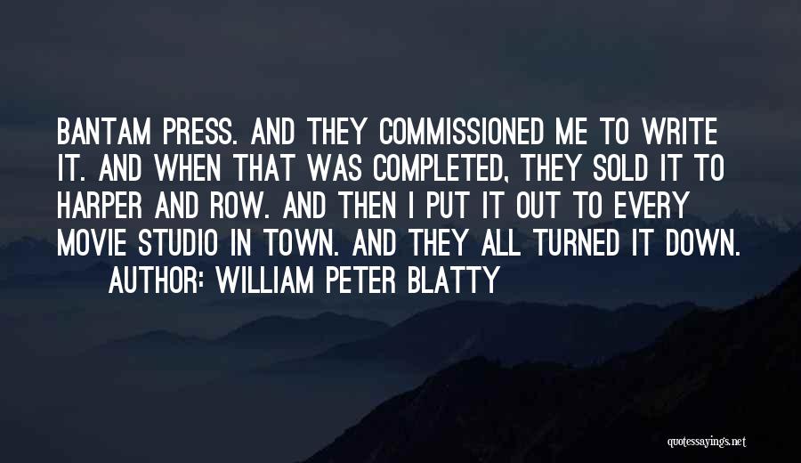 Completed Quotes By William Peter Blatty