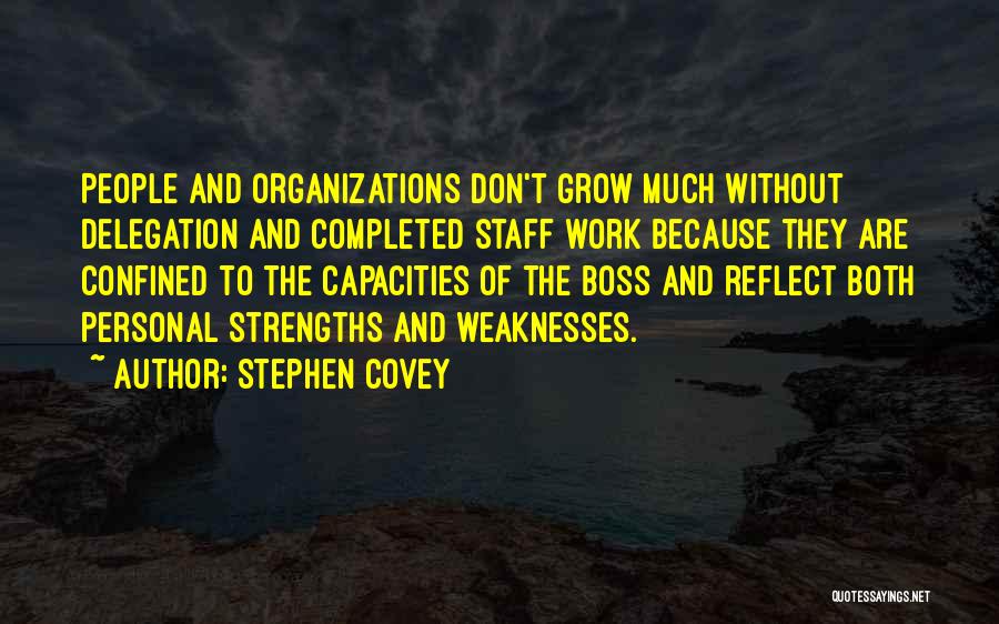 Completed Work Quotes By Stephen Covey
