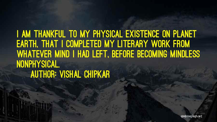 Completed Work Quotes By Vishal Chipkar