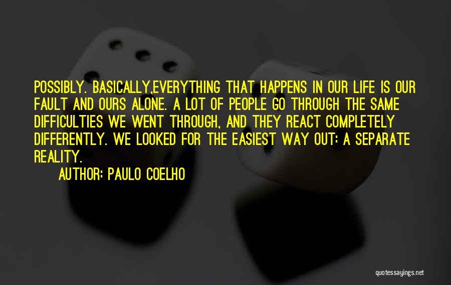 Completely Alone Quotes By Paulo Coelho