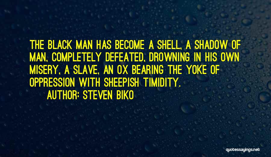 Completely Defeated Quotes By Steven Biko