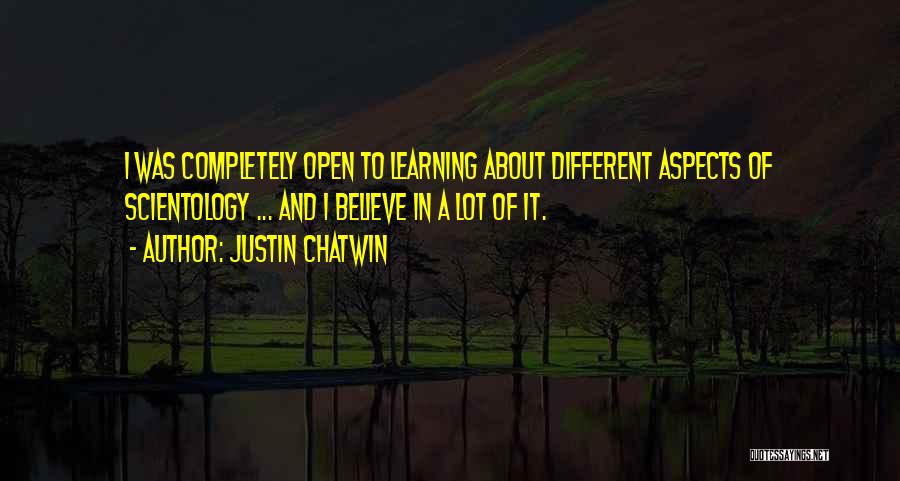 Completely Quotes By Justin Chatwin