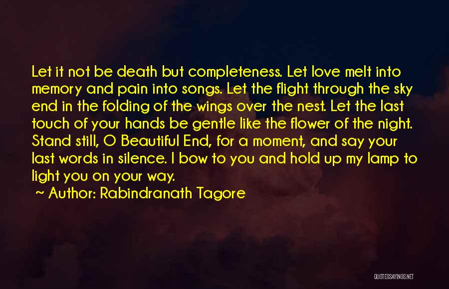 Completeness On Love Quotes By Rabindranath Tagore