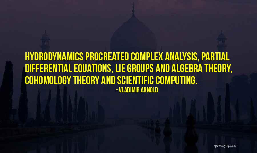 Complex Analysis Quotes By Vladimir Arnold Complex Analysis Quotes By Vladimir Arnold