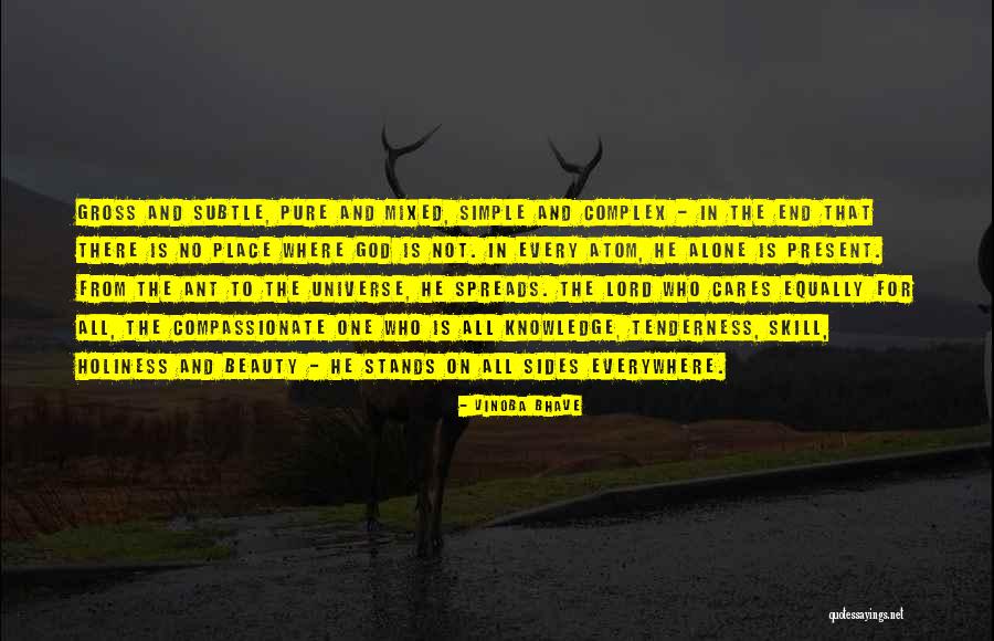 Complex Atom Quotes By Vinoba Bhave Complex Atom Quotes By Vinoba Bhave