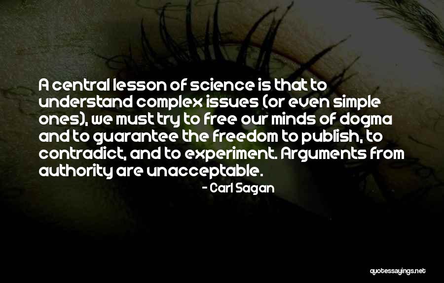 Complex Issues Quotes By Carl Sagan Complex Issues Quotes By Carl Sagan